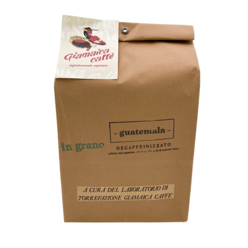 Giamaica Caffè Descafeinado – Café en grano sin cafeína