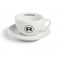 ROCKET HASHTAG CAPPUCCINO CUPS WHITE - SET OF 6