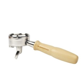LA MARZOCCO WOODEN PORTAFILTER SINGLE SPOUT - MAPLE