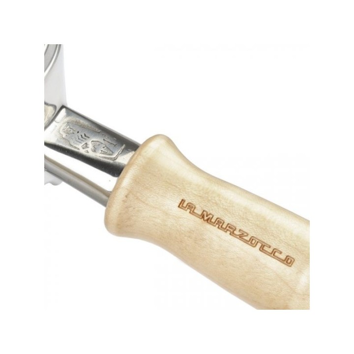 LA MARZOCCO WOODEN PORTAFILTER SINGLE SPOUT - MAPLE - 2