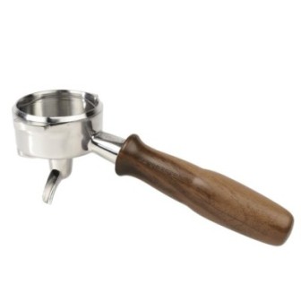 LA MARZOCCO WOODEN PORTAFILTER SINGLE SPOUT - WALNUT
