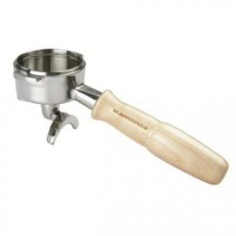 LA MARZOCCO WOODEN PORTAFILTER DOUBLE SPOUT - MAPLE