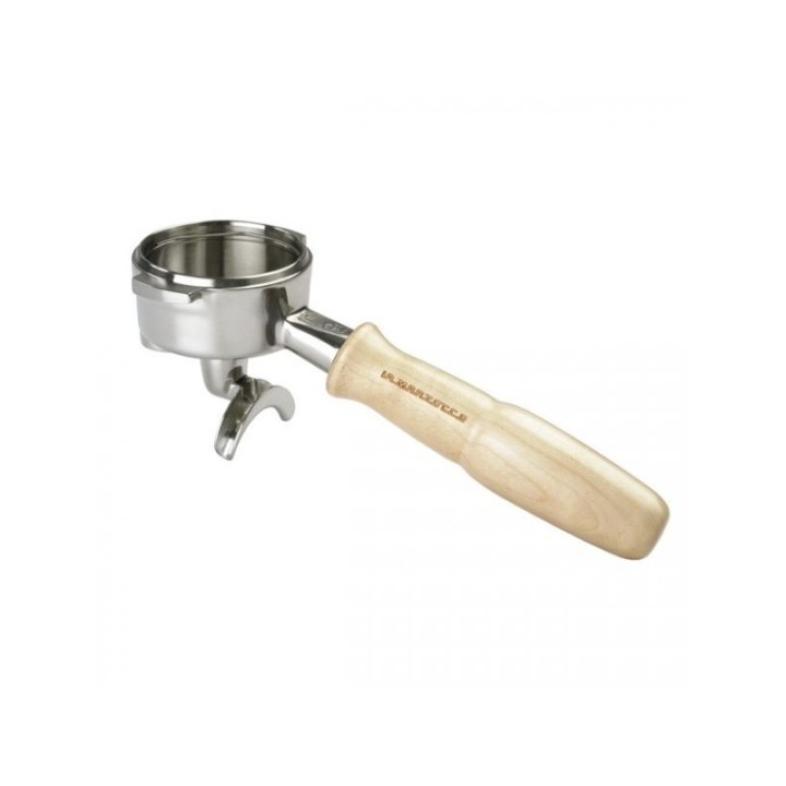 LA MARZOCCO WOODEN PORTAFILTER DOUBLE SPOUT - MAPLE