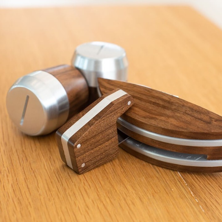 LA MARZOCCO LINEA MINI WALNUT WOOD CUSTOMIZATION KIT - 2