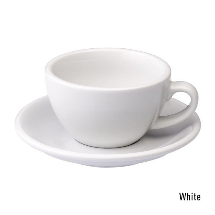 LOVERAMICS EGG CAPPUCCINO CUPS AND SAUCERS 200 ML - SET OF 6