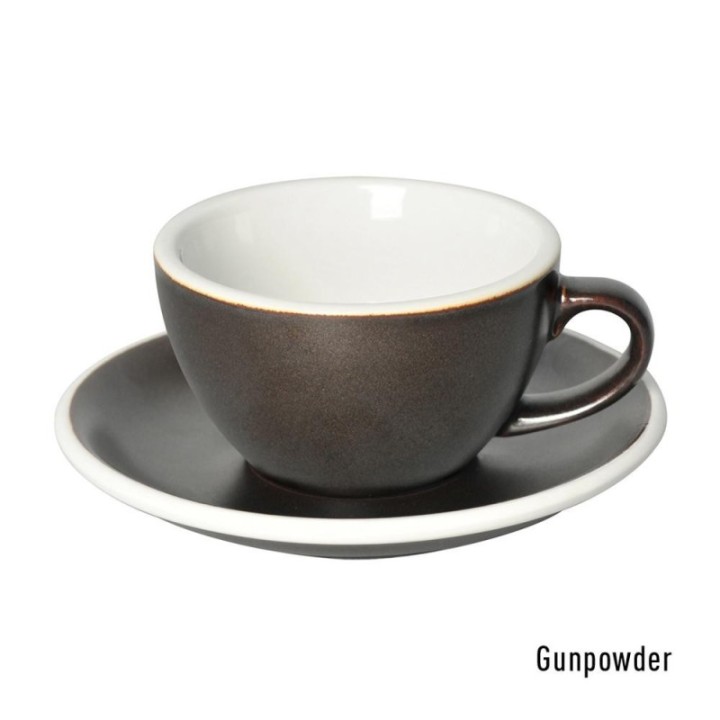 LOVERAMICS EGG CAPPUCCINO CUPS AND SAUCERS 200 ML - SET OF 6 - 3