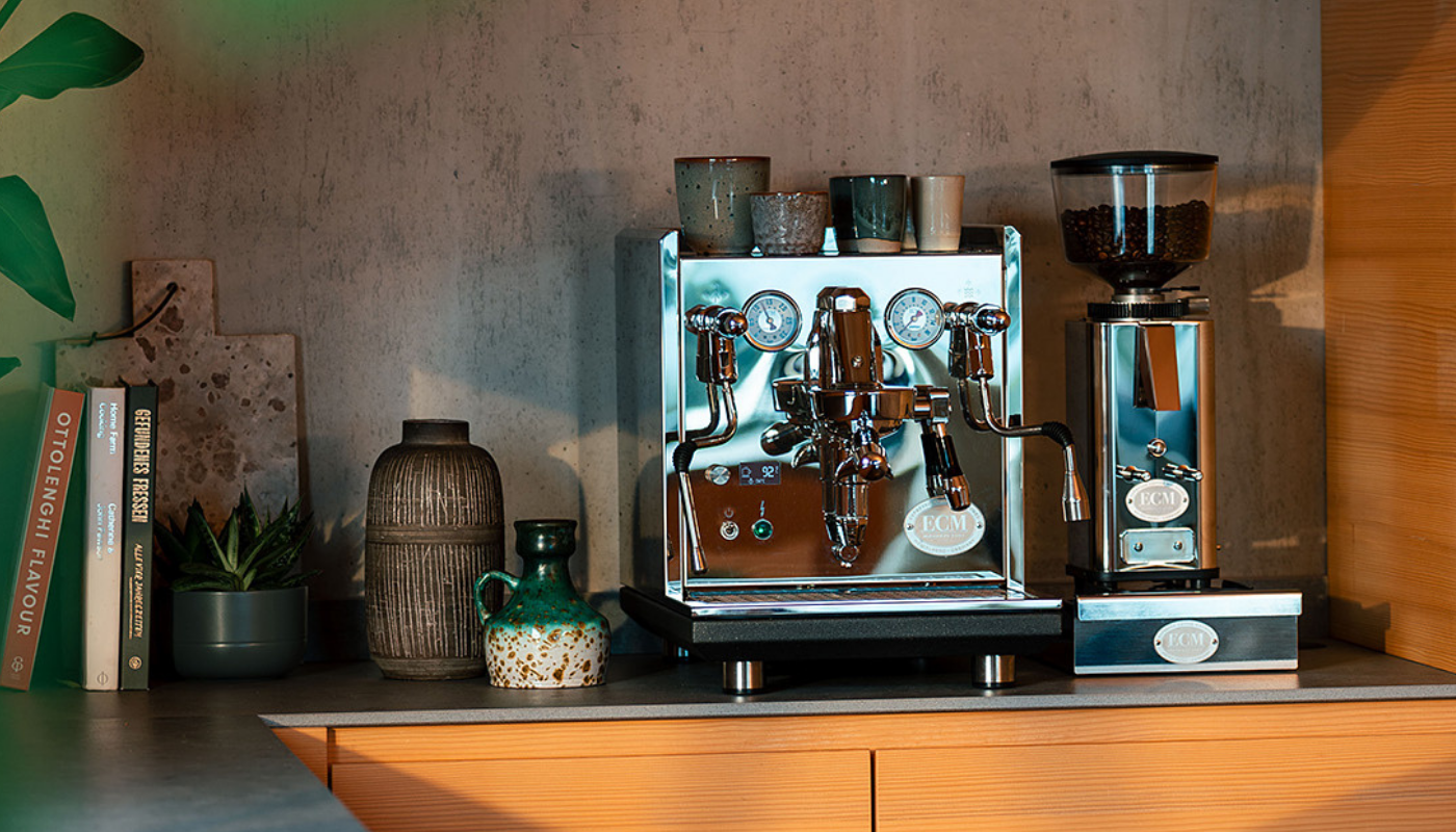 ecm synchronika II espresso machine