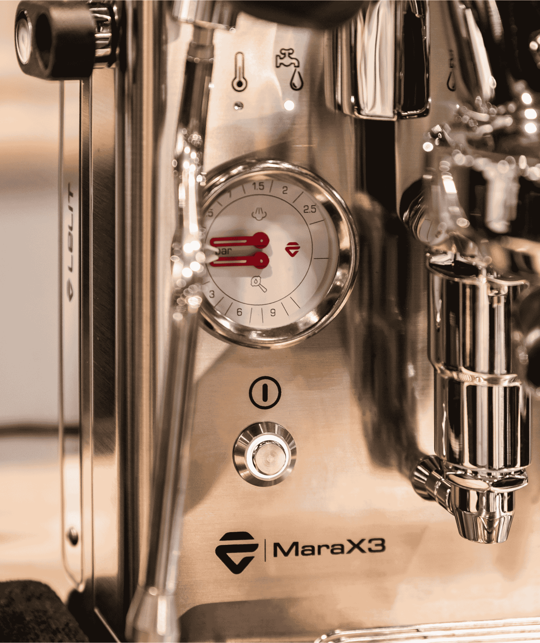 lelit marax3 double manometer