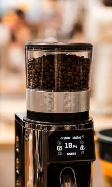 gravo coffee grinder design