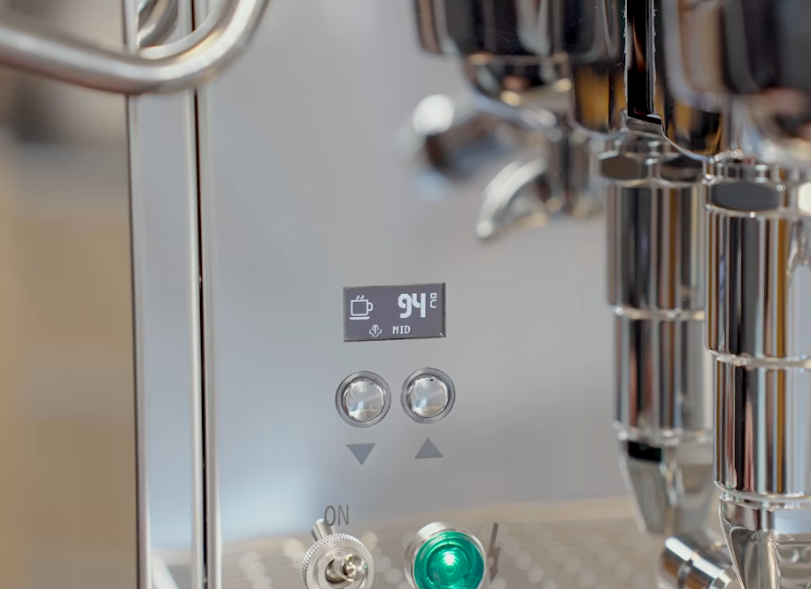 ecm mechanika max II steam temperature