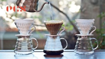 The art of pour over coffee with HARIO V60