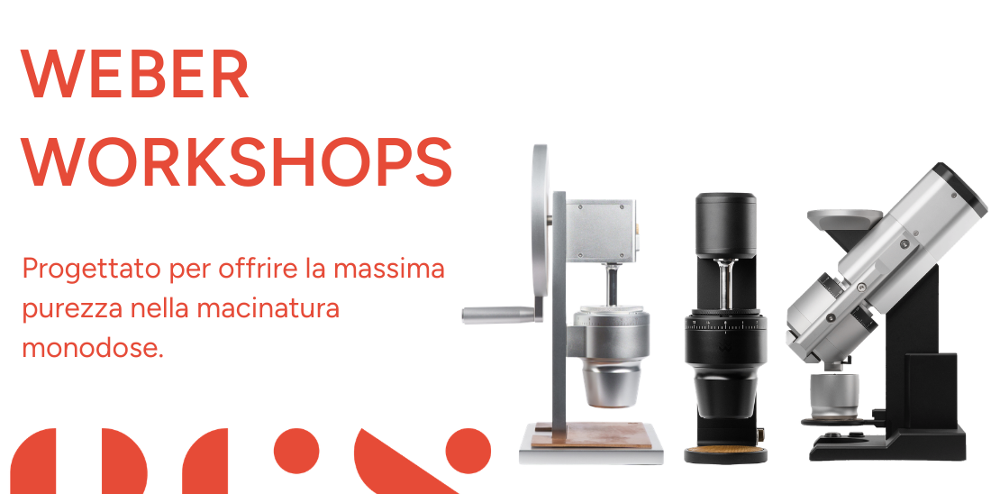 Scopri i macinacaffè Weber Workshops